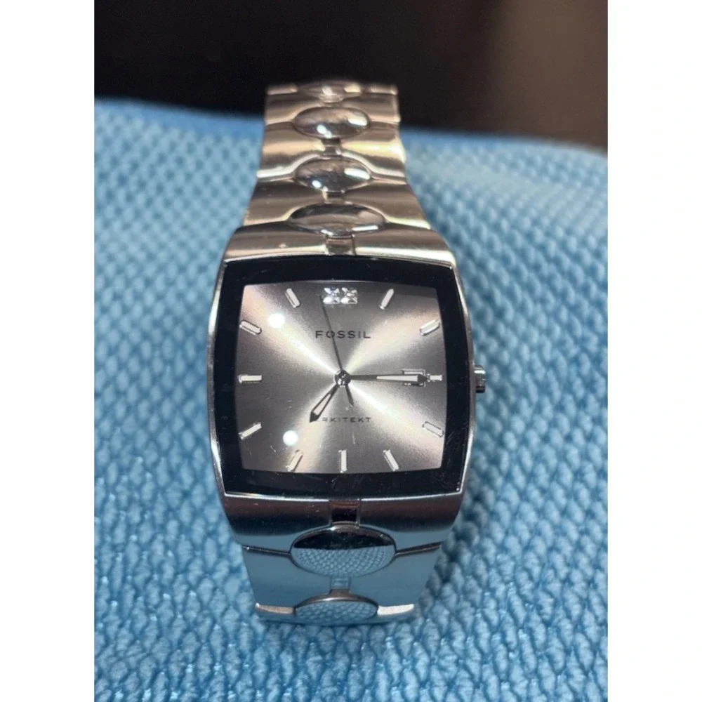 Men's Fossil Watch Arkitect FS-2879 New Battery